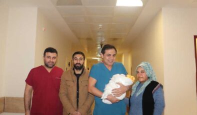 Şanlıurfa’da mucize bebek sevinci
