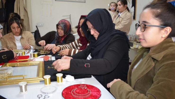 Şırnaklı kadınlar el emeğiyle kalkınıyor