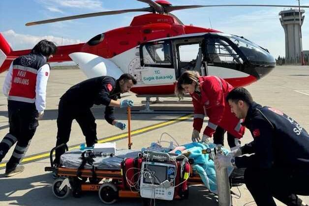 Şırnak’ta acil helikopter sevki