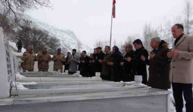 Van çığ felaketinin 4. yıldönümünde şehitler anıldı