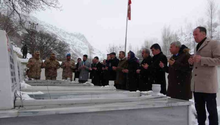 Van çığ felaketinin 4. yıldönümünde şehitler anıldı