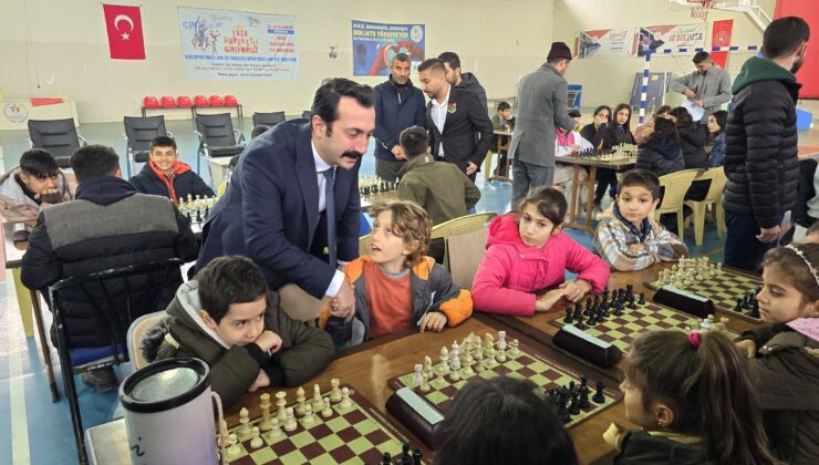 Çınar ilçesinde  satranç heyecanı !