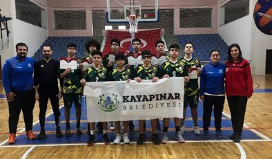 Kayapınar Belediyesi pota’da bölge şampiyonu oldu