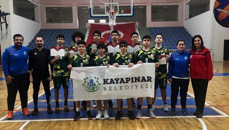 Kayapınar Belediyesi pota’da bölge şampiyonu oldu
