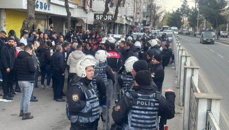 Seçim çalışması yapan DEM adaylarına polis müdahalesi