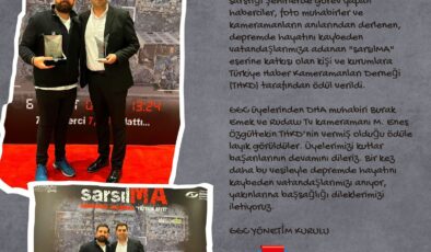Emek ve Özgültekin’e THKD ödülü verildi