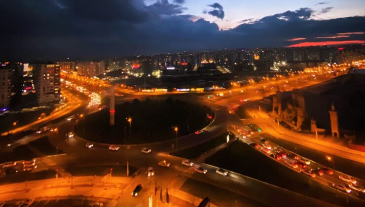 Diyarbakır’da büyüleyici Gün Batımı manzarası Göz Kamaştırıyor
