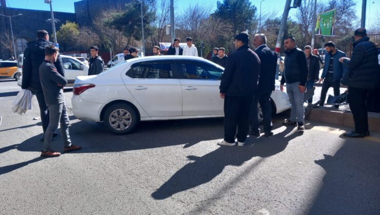 Diyarbakır’da aşırı hız kazaya davetiye çıkardı