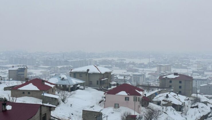 Yüksekova’da sis uçuşları durdurdu