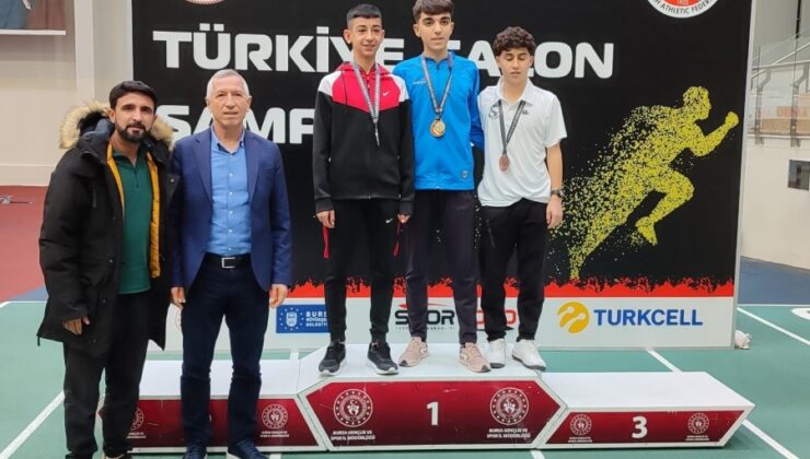 Belediye’nin sporcusu Türkiye birincisi oldu