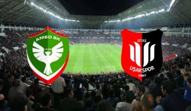 Amedspor-Uşakspor:  4-0 maç devam ediyor