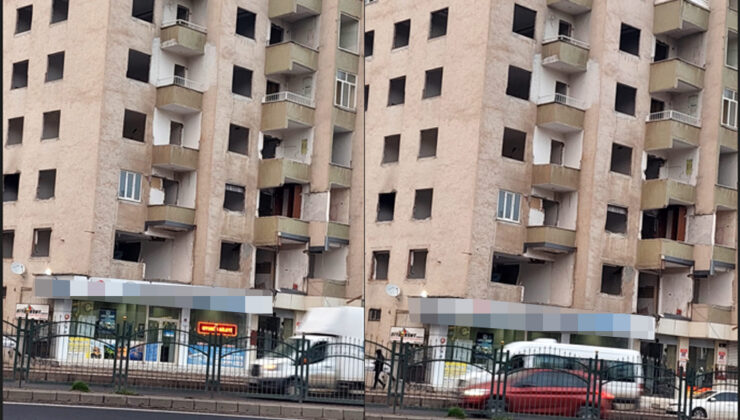 Ağır hasara inat işyerini açık tutuyor