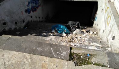 Yenişehir’in Bağlar’a açılan çöplük geçidi