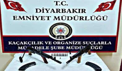 Diyarbakır’da bir ayda 162 ruhsatsız tabanca ele geçirildi
