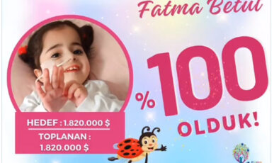SMA değil Fatma Betül kazandı