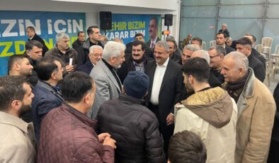 Ak Parti Adayı ”Bilden”seçim bürosunu açtı