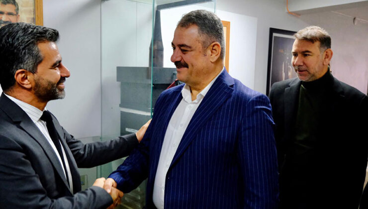 AK Parti adayı Bilden baroyu ziyaret etti