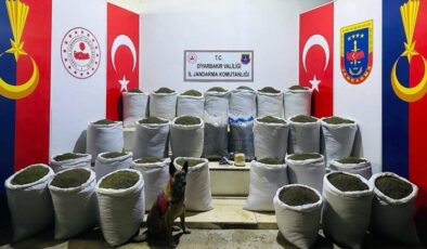 Diyarbakır lice’de 381 kilo esrar ele geçirildi
