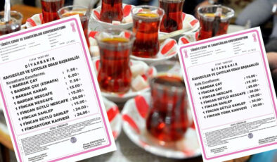 Diyarbakır’da çay fiyatı 5 TL’den 7,50 TL’ye çıktı!