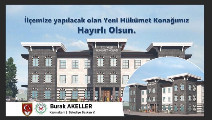 Kulp’ta Yeni Hükümet Konağı Modeli Tanıtıldı
