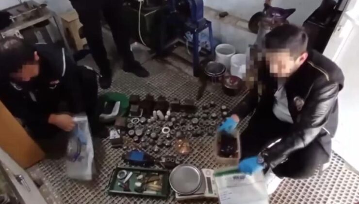 Kahramanmaraş’ta milyonluk altın baskını