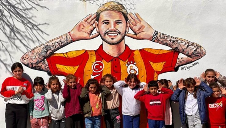 Eğil Belediyesi çizdi Mauro Icardi paylaştı