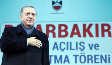 Diyarbakır’da Cumhurbaşkanı Erdoğan heyecanı