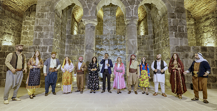 Dengbejler eserlerini ‘akapella’ ile yorumladı