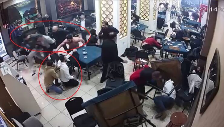 Silahlı kavgada kıraathane savaş alanına döndü
