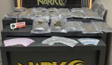Batman’da bir araçta 11 kilo uyuşturucu ele geçirildi