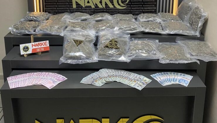 Batman’da bir araçta 11 kilo uyuşturucu ele geçirildi