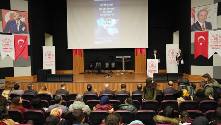 Diyarbakır’da Kütüphane Haftası etkinliğine yoğun ilgi