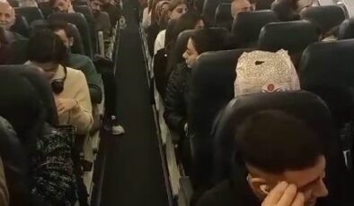 Uçuşta elektrik arızası paniği