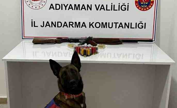 Bağ evinde silah operasyonu