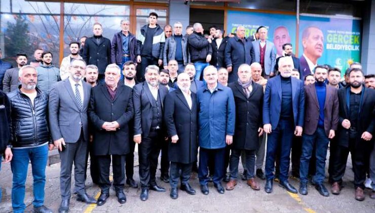Bakan Yardımcılarından Hani Seçim Bürosuna Ziyaret