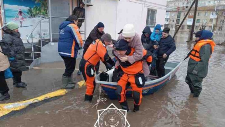 Kazakistan’da sel felaketi: Binlerce tahliye