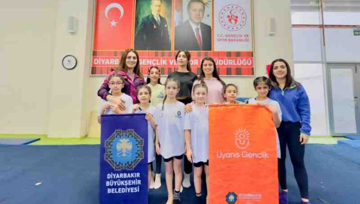Diyarbakır’da Cimnastikte büyük başarı