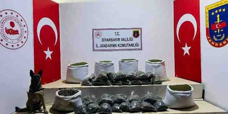 Diyarbakır’da Uyuşturucu Operasyonu: 226 kilogram esrar ele geçirildi