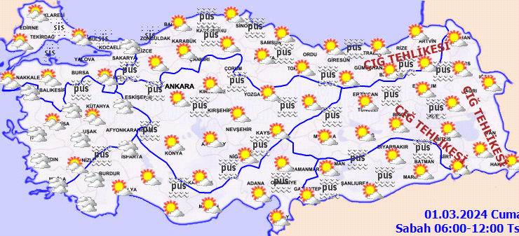 Diyarbakır ve Türkiye genelinde beklenen hava değişikliği