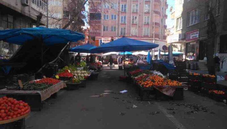 Diyarbakır’daki Sebze-Meyve pazarlarında Ramazan Ayının ilk günü sessizlik hakim