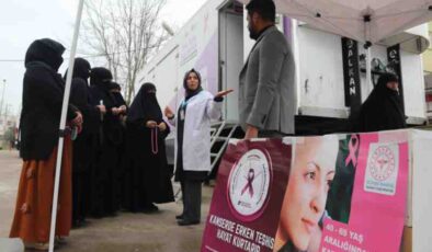 Diyarbakır’ın kırsalında kanser tarama seferberliği