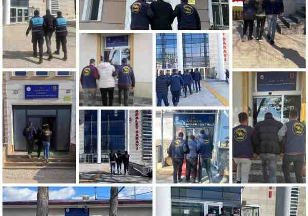 Elazığ’da 34 aranan zanlı yakalandı