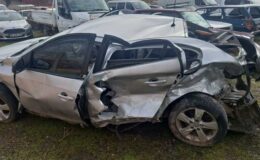 Elazığ’da bariyere çarpan otomobilde 1 ölü