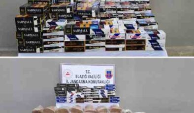 Elazığ’da büyük kaçakçılık operasyonu