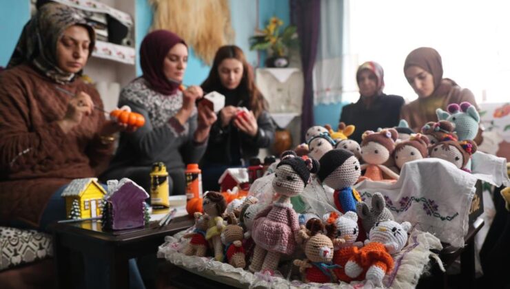 Elazığ’da kadınlar üretiyor, aileye katkı sağlıyor