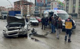 Elazığ’da trafik kazası: 2 yaralı