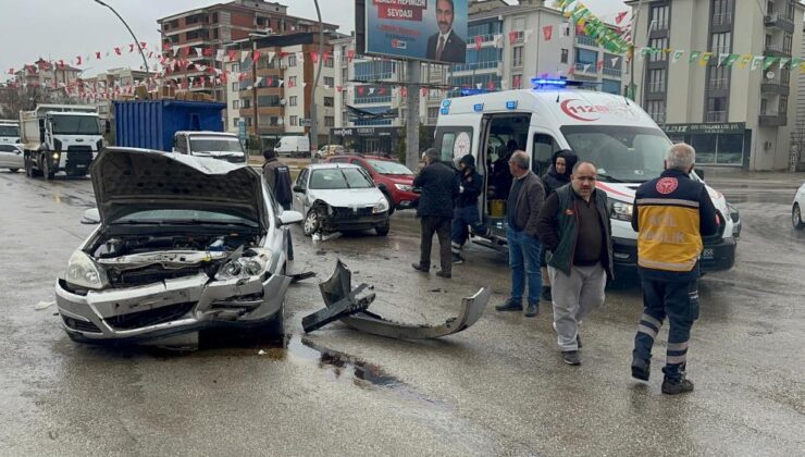 Elazığ’da trafik kazası: 2 yaralı