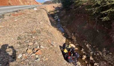 Erkenek Tüneli’nde trafik kazası