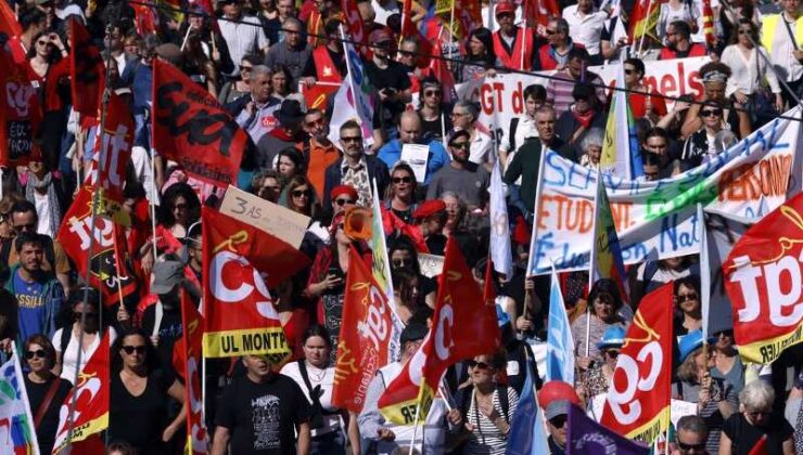 Fransa’da kamu çalışanlarından ülke çapında grev