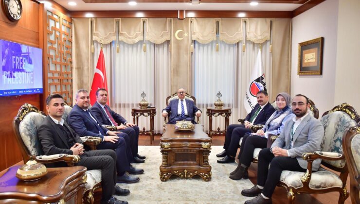 Yeşilay Haftası kapsamında Diyarbakır Valisi’ne ziyaret